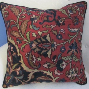 Federa per cuscino Ralph Lauren Poet's Society da 21" con cordoncino e retro in velluto