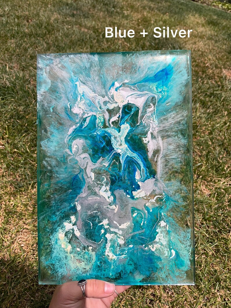 Resin Ashtray & Weed Rolling Tray Set Etsy