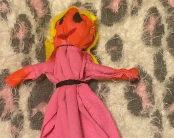Fancy Corn Husk Inspired Doll
