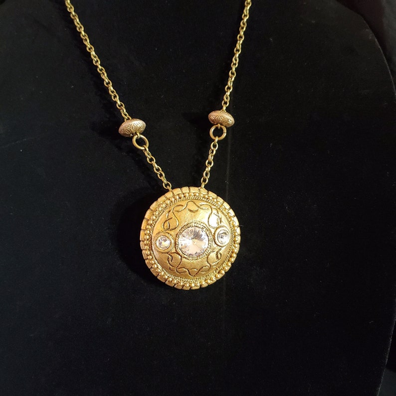 Skyrim jeweled necklace 11 game accurate cosplay prop Gold Etsy