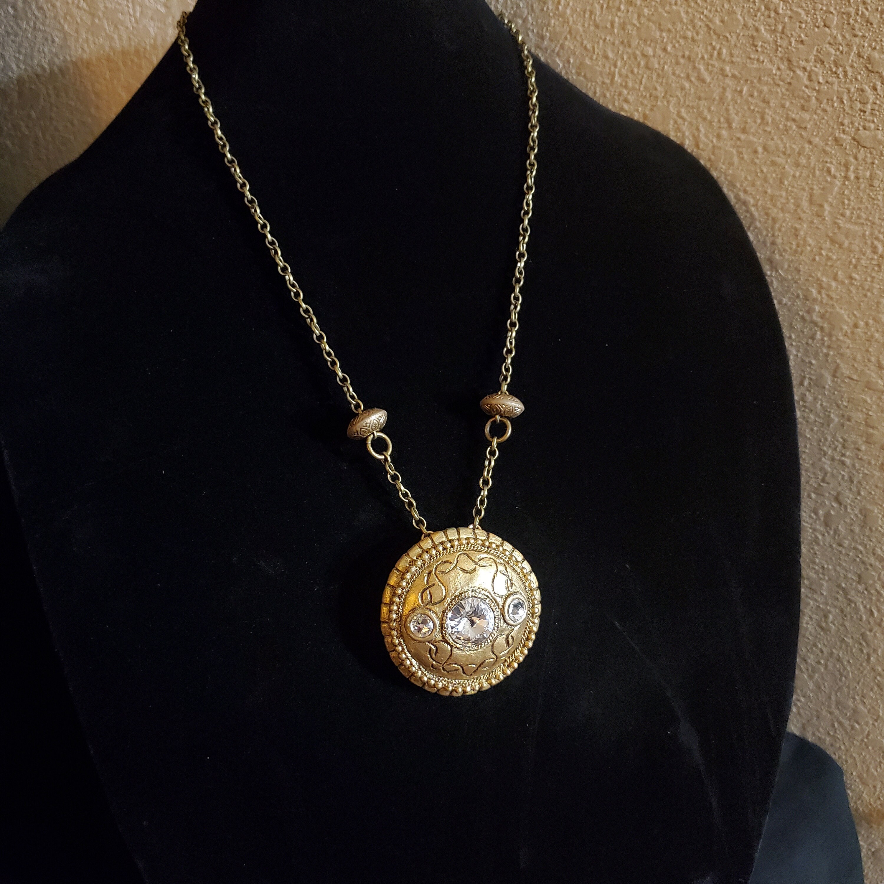 Skyrim jeweled necklace 11 game accurate cosplay prop Gold Etsy