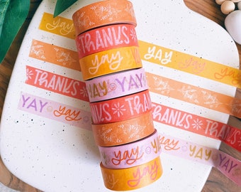 Washi Tape Pack | Small Business Owner Washi Tape | Washi Tape for Scrapbooking