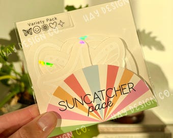 Variety Suncatcher Pack | Rainbow Makers | Prismatic Window Decals