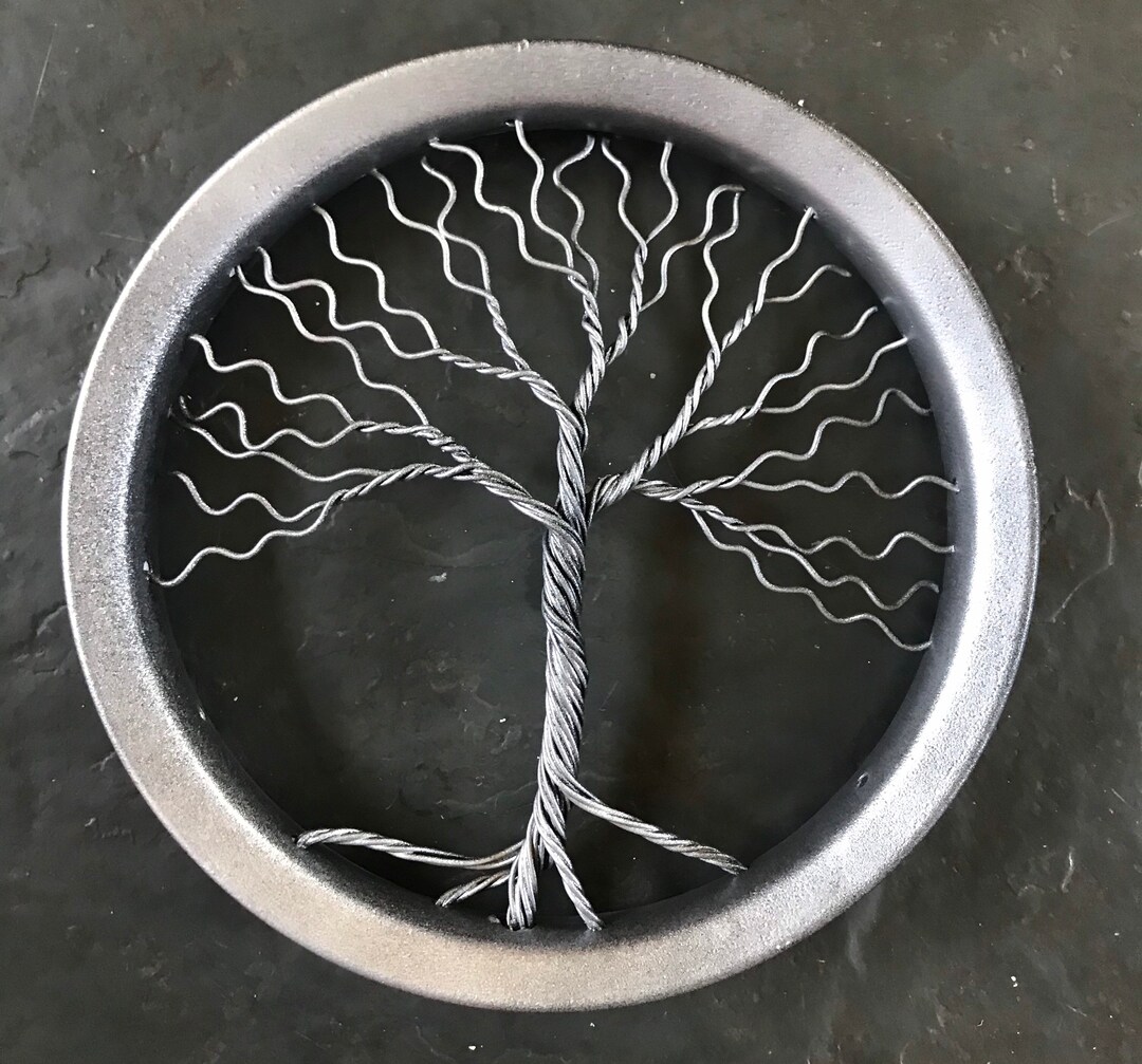 Small Silver Tree of Life 10 Diameter Etsy