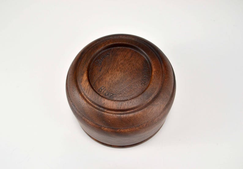 Walnut Wood Snack BowlCandy DishKey Holder