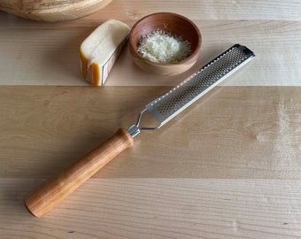 Cherry Wood Handled Microplane/Zester/Grater/Kitchen Tools/Gadgets/Food Prep