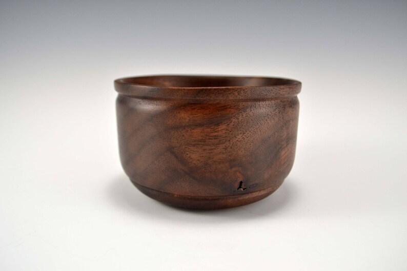 Walnut Wood Snack BowlCandy DishKey Holder