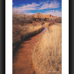 A Fine Art Print of Palo Duro Canyon State Park, Texas, Photograph