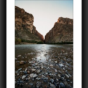 A Fine Art Print of Santa Elena Canyon - Big Bend National Park - 35mm Film