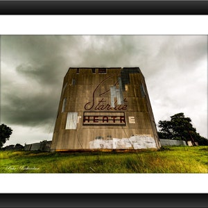 A Fine Art Print of the former Starlite Theatre-Brenham, Texas