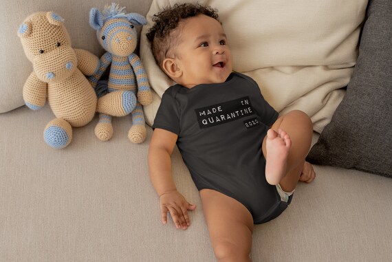 baby quarantine onesie