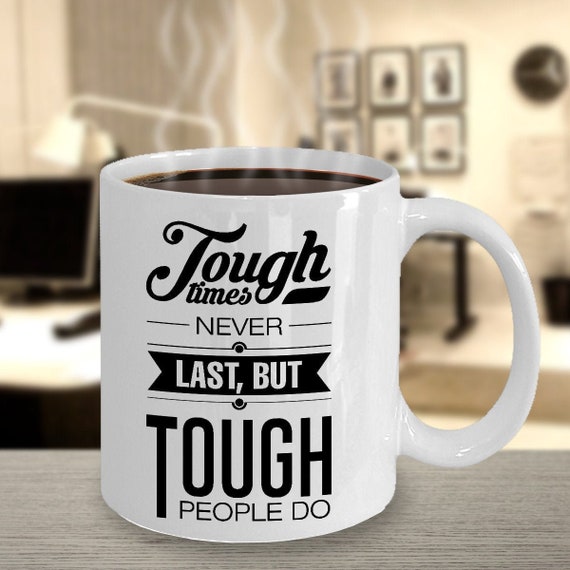 Quotes Good Vibes Gifts For Friends Funny Saying Travel Mugs Positive Quotes Inspirational Mug Tough Times Never Last But Tough People Do Drinkware Kitchen Dining Vadel Com