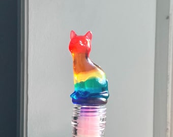 SPECIAL RAINBOW EDITION Cat Wine Bottle Stopper