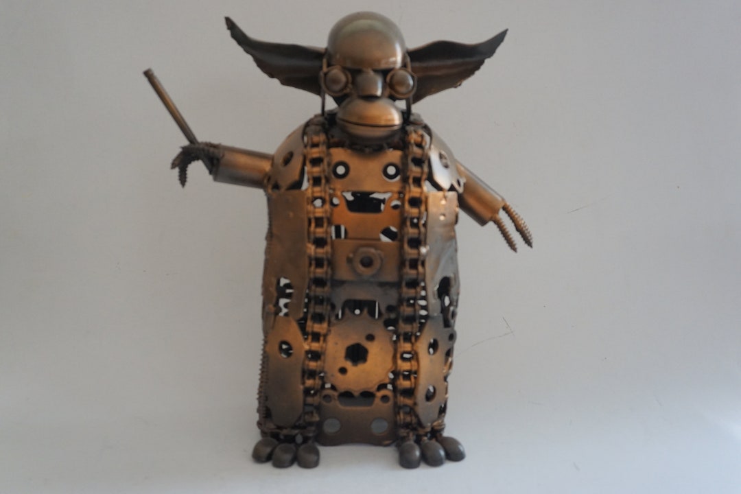 STAR WARS/スターウォーズ/ヨーダ/廃材アート/メタルアート STAR WARS/スターウォーズ/ヨーダ/廃材アート/メタルアート STAR WARS