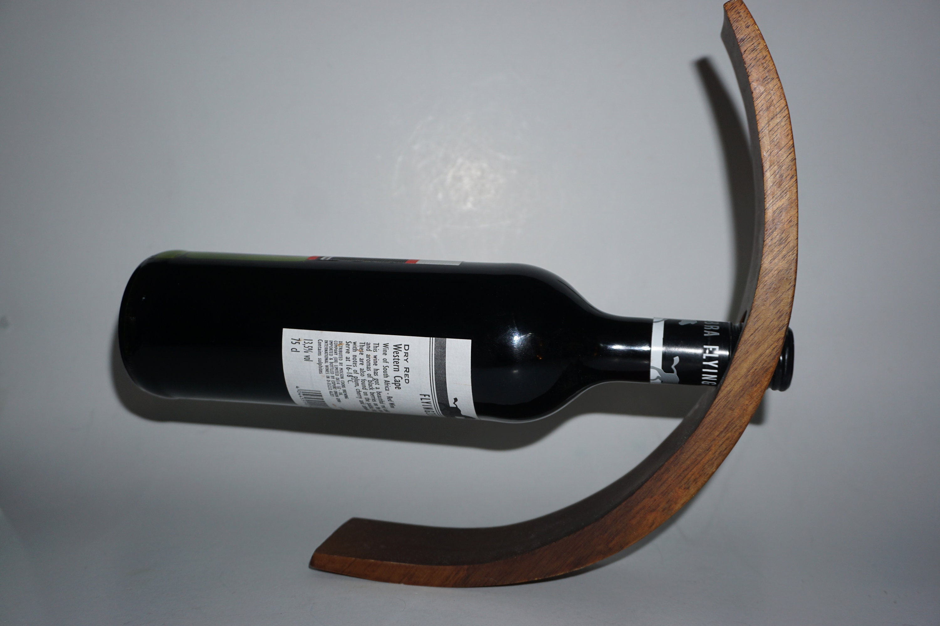 Wooden Bottle Holder / Wine Bottle Holder / Balance Wine Holder