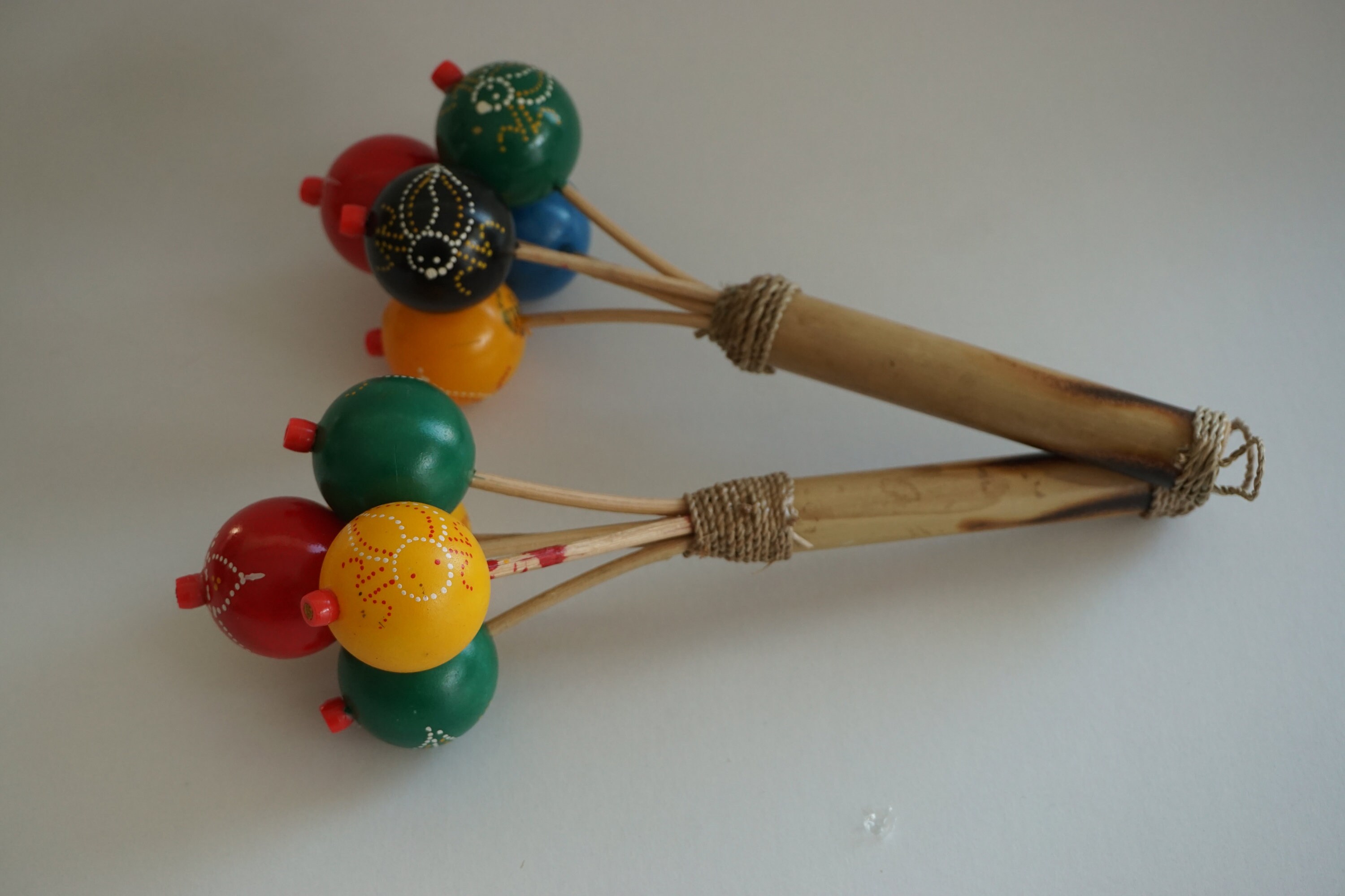 Stick Maracas / Five balls shaker / Toy instrument / Musical Etsy