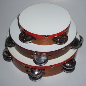 Tambourine with head / Percussion instrument / Musical instrument