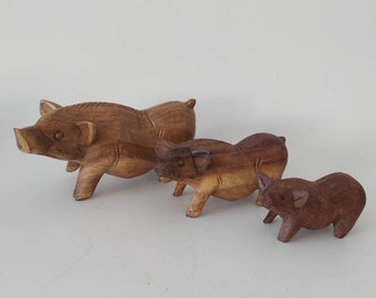 Piglet - Wood Carving