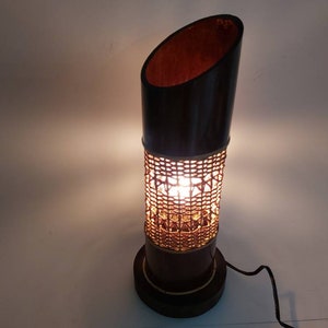 Bamboo lampshade  / Home decor