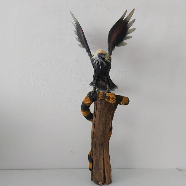 Eagle and Snake Etsy
