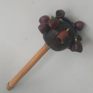 Percussion instrument / Maracas Nut shells / Hand Shaker / Musical instrument.