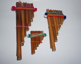 Bamboo flute / Zampona / Musical instrument