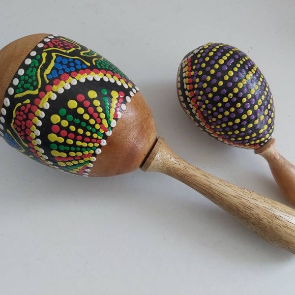 Traditional Maracas / Exotic Maracas / Handicraft