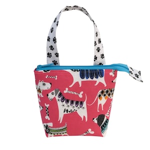 Doggies & Paw Prints Grab’n Go Toy Bag, Small