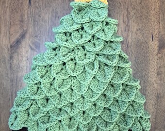 Christmas Tree Hat Crochet Pattern