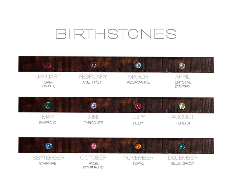 Minimalist Necklace Birthstone Jewelry December Birthstone Blue Zircon Wood Bar Necklace with Antique Brass or Sterling Silver Chain