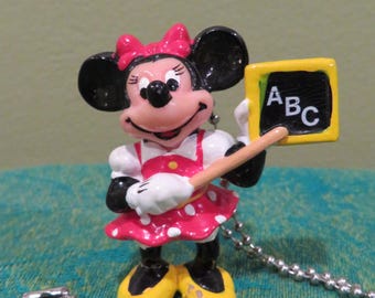 Vintage 80's Minnie Mouse Necklace Novelty!