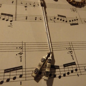 Vintage Typewriter Hammer Necklace