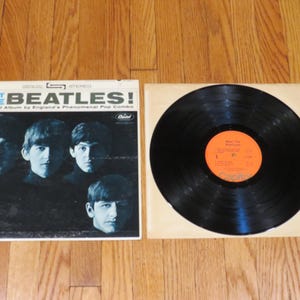 Vintage Meet The Beatles Vinyl Record Original