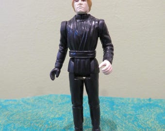 Vintage 1980's Star Wars Luke Skywalker Jedi Knight Figure 1:18 Scale 3.75"