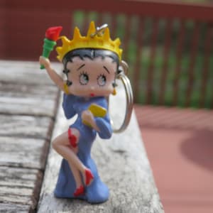 Vintage 90&#39;s Betty Boop Pageant Girl Key-Chain