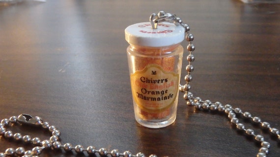 Vintage 1970's French Orange Marmalade Miniature … - image 1