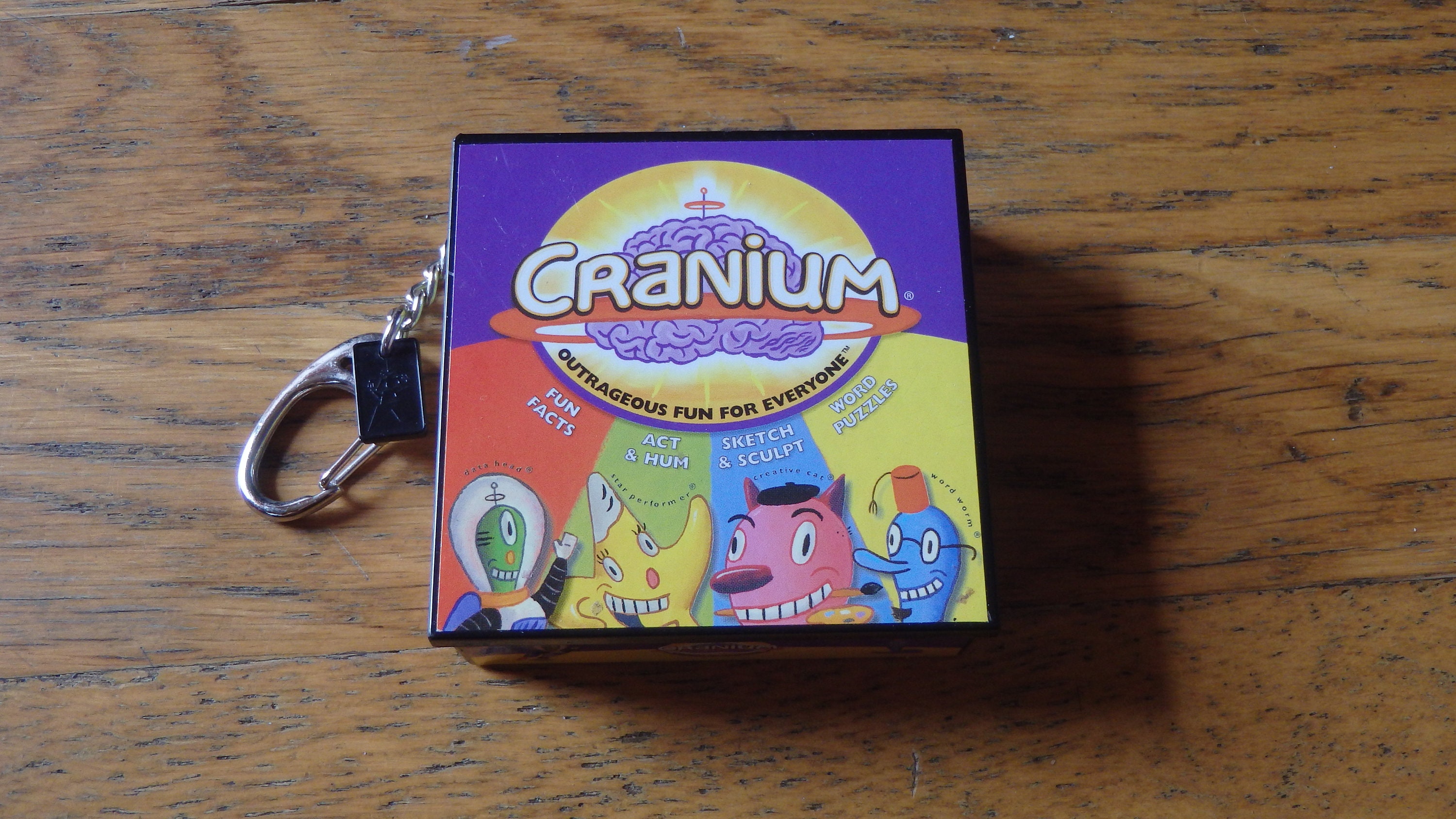 Vintage Cranium Miniature Game With Dice Timer & Mini Pieces Etsy