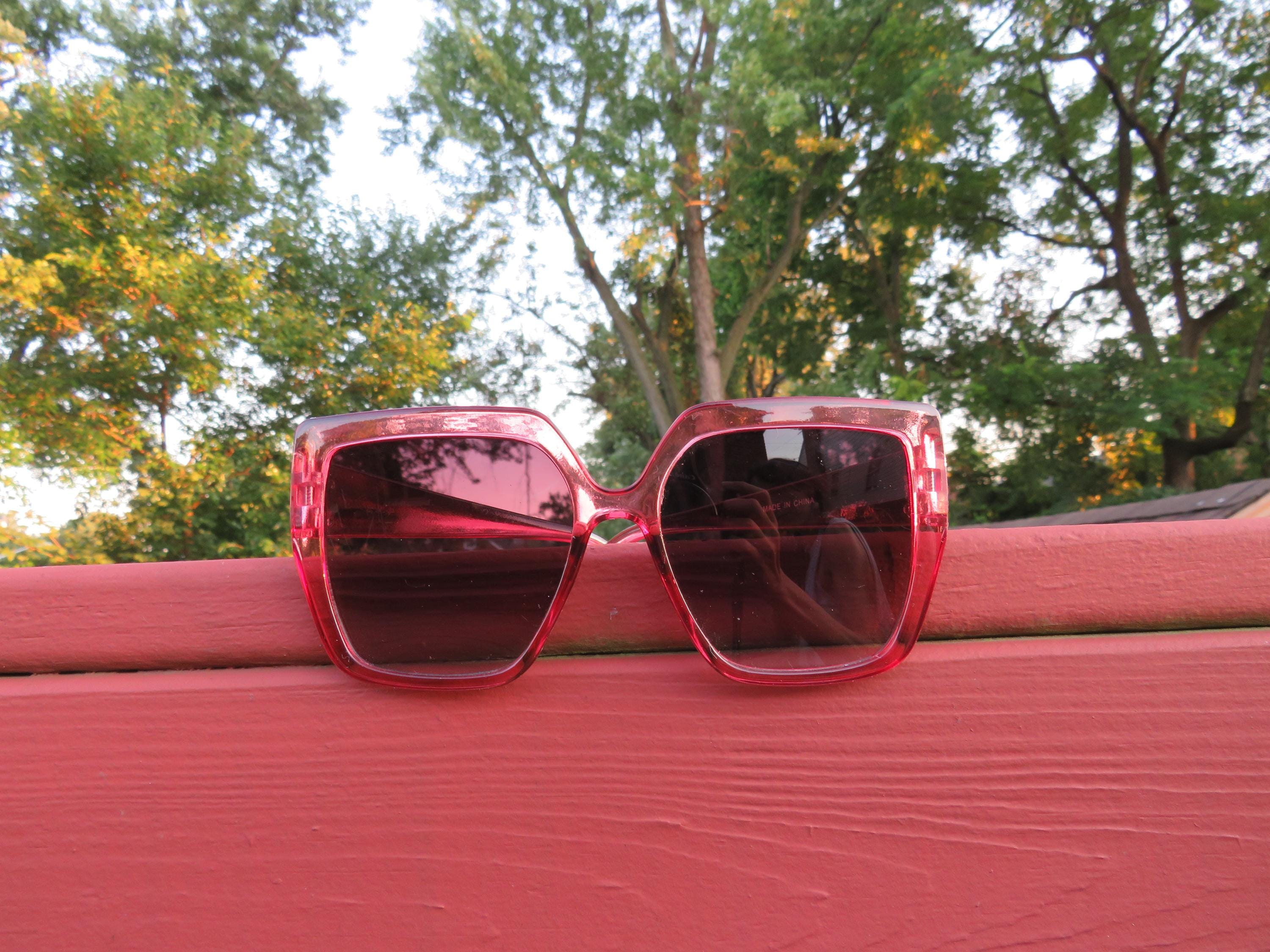 Raspberry Sunglasses - Etsy display picture 1