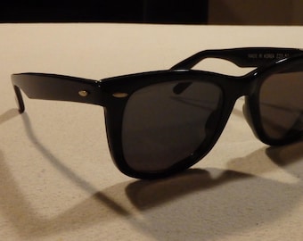 Vintage 80's Jordache Black Frame Eyeglasses Frames Only