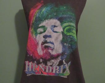 Custom-Cut Jimi Hendrix Muscle Tee size XL