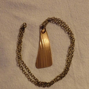 Sabian Drum Cymbal Slice Necklace