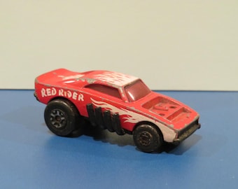 Coche de juguete Matchbox Red Rider de 1976 fundido a presión