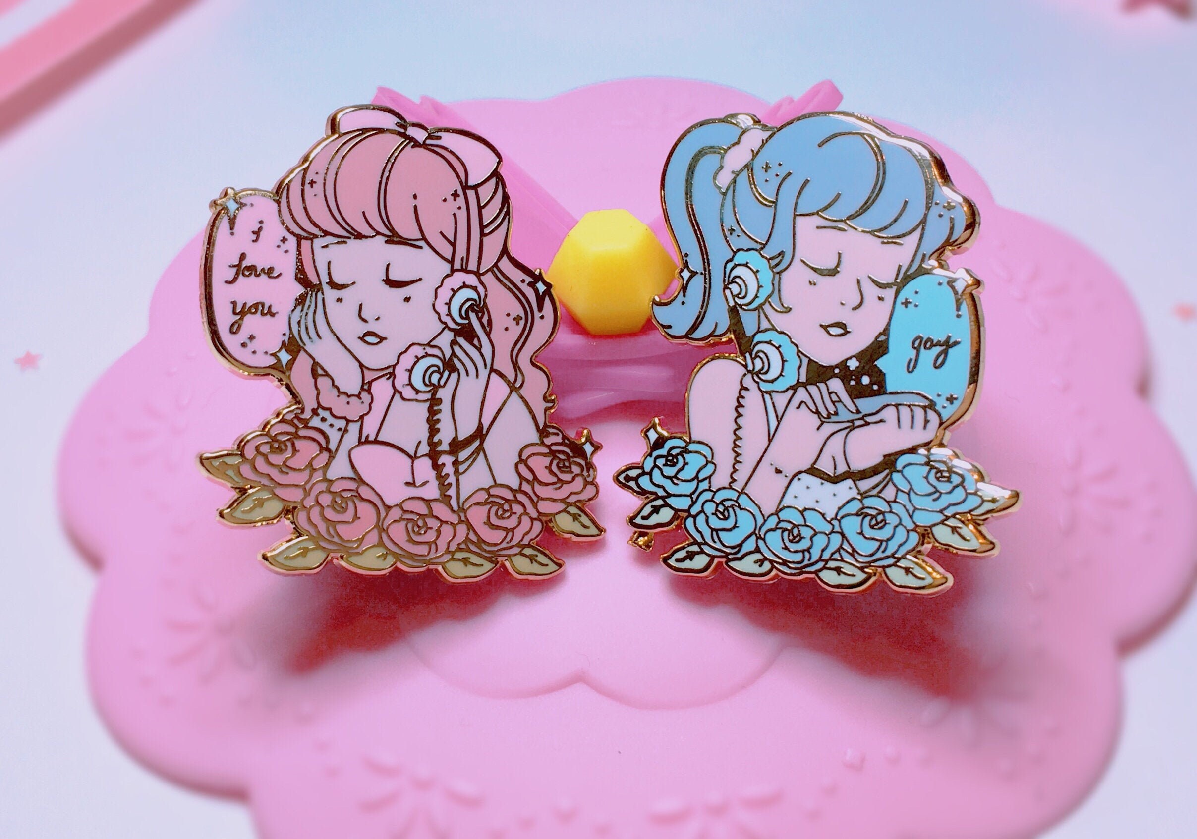 Girl Talk Pins