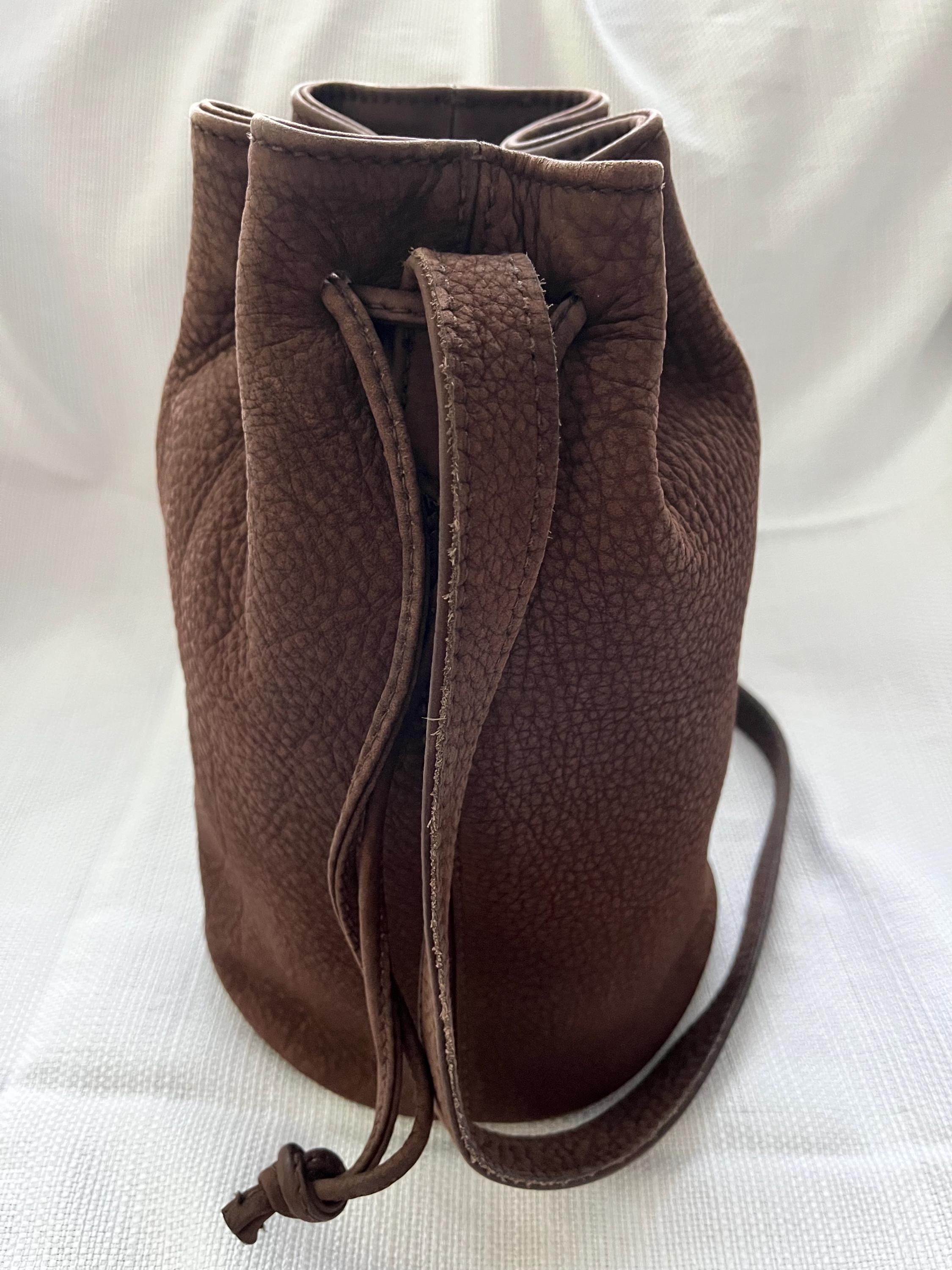 バッグ COACH 4931 Vintage Leather Shoulder Bag Vintage Coach 4931 Sonoma Nubuck Small Drawstring Bucket 90s