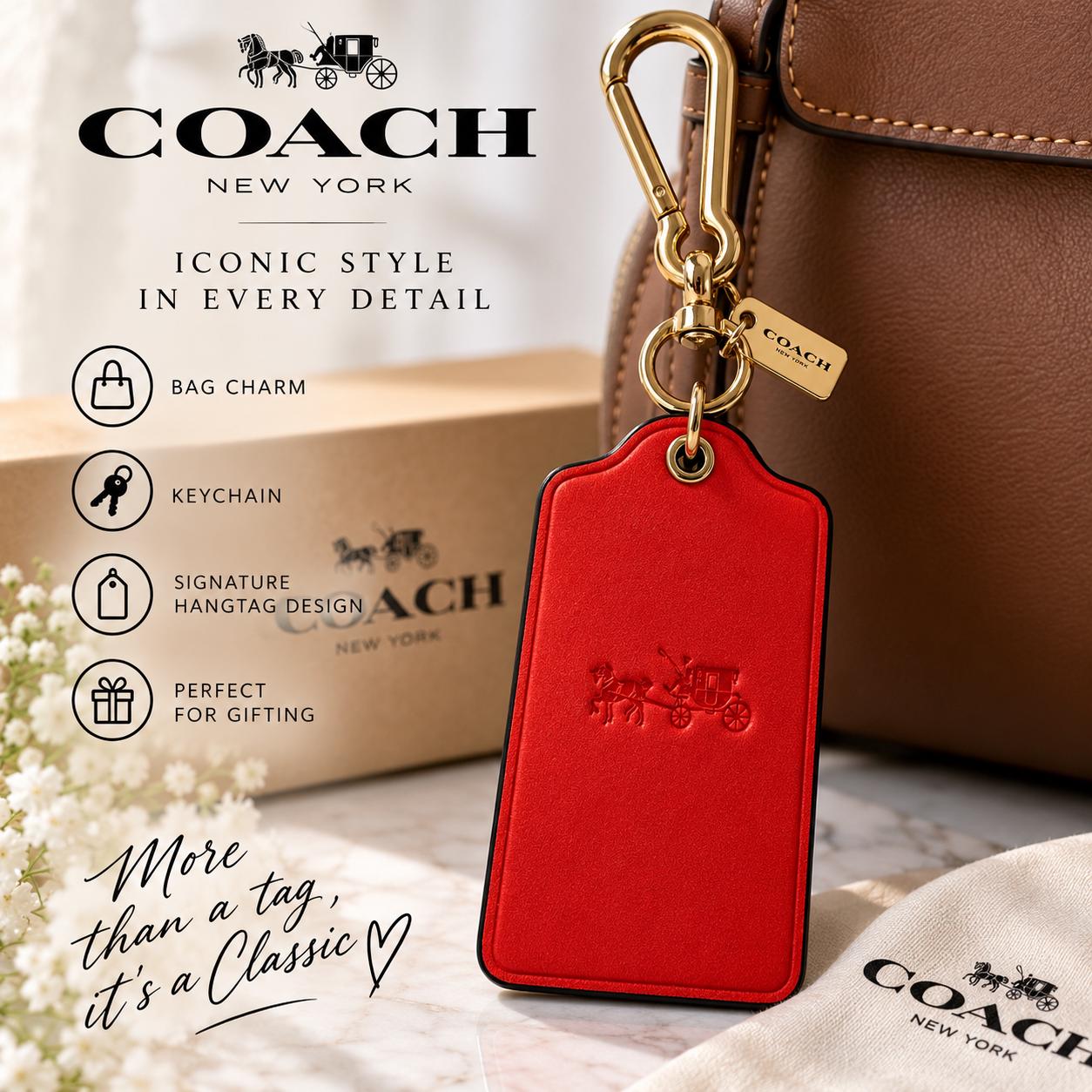 Coach Hangtag Charm - Etsy