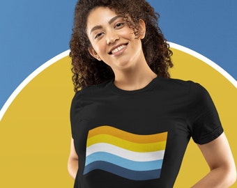 Aro Ace Pride Slim Fit T-Shirts | Aromantic & Asexual Spectrum | LGBTQIA