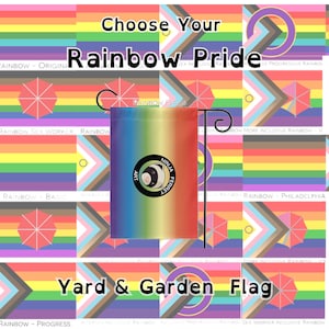 Choose Your Rainbow Pride Flags | Single Or Double-Sided | 2 Sizes | Lgbtqia2s - Rainbow Pride