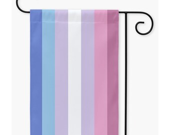 Bigender Pride Flags - Version 1  | Single Or Double-Sided | 2 Sizes | Gender Identity