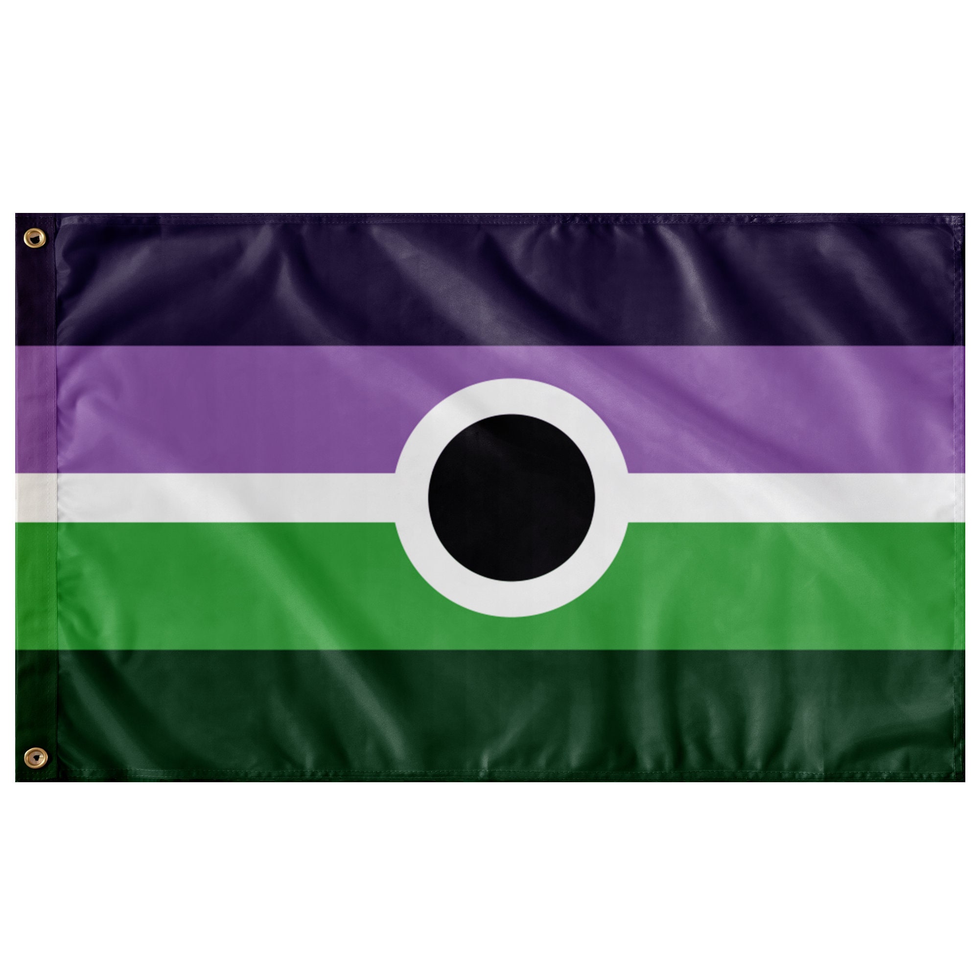 Voidpunk Wall Flag Single Reverse 36x60 Aro Ace Etsy Australia