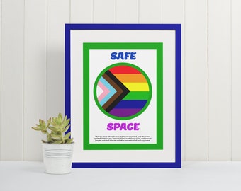 Positive Space/Safe Space Prints